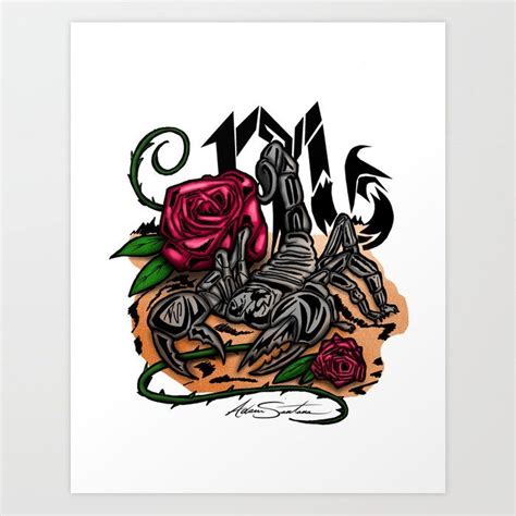 Scorpio - Zodiac Art Print | Zodiac art, Astrology scorpio art, Scorpio