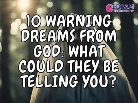 10 Warning Dreams From God: What Could They Be Telling You? - Dream ...