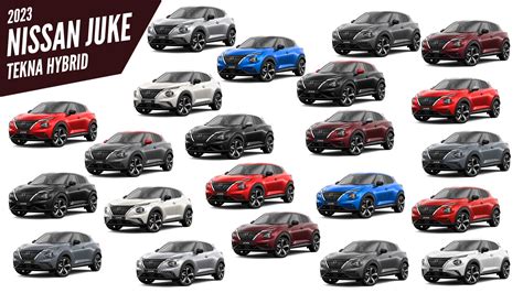 2023 Nissan Juke Tekna Hybrid - All Color Options - Images | AUTOBICS