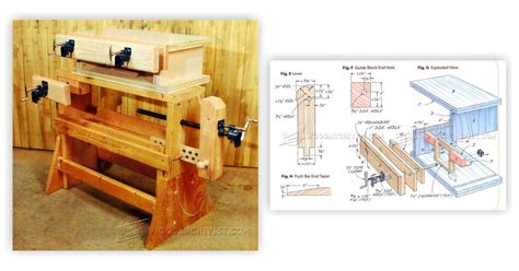 DIY Pipe Clamp Vise • WoodArchivist