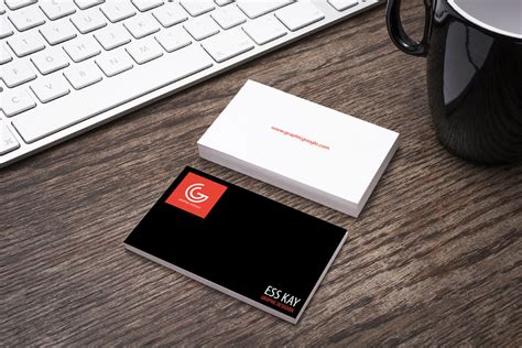 Free Designer Business Card Mockup – Free Design Resources