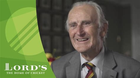 Ted Dexter on meeting Denis Compton at Lord's - England v India | MCC ...