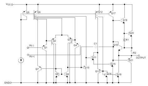 LM358 Dual Operational Amplifier | Reversepcb