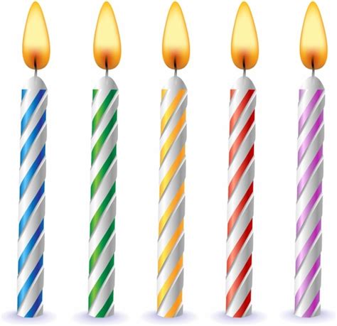 Printable Birthday Candles