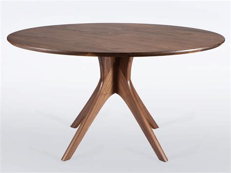 "Kapok" Round Pedestal Table - Nathan Hunter Design | Midcentury modern ...