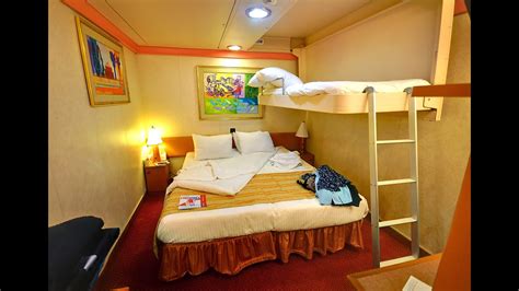 Interior Bunk Bed Room Bed Size? - Carnival Cruise Lines - Cruise ...