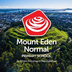 Mount-Eden-Normal-School-Logo-Overlay-on-Mt-Eden - School Branding Matters