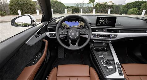 2018 Audi A5 Cabriolet - Interior, Cockpit, car, HD wallpaper | Peakpx