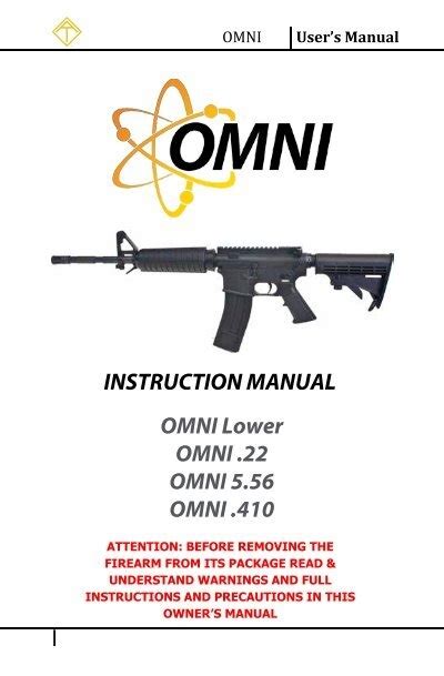 ATI OMNI 22 Owners Manual - American Tactical Imports