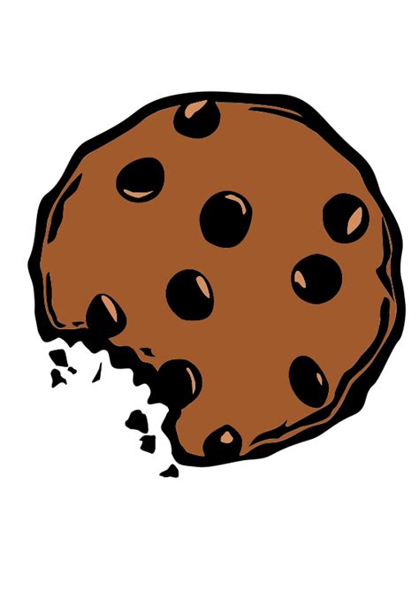 Cookies clipart chocolate chip cookie, Cookies chocolate chip cookie ...