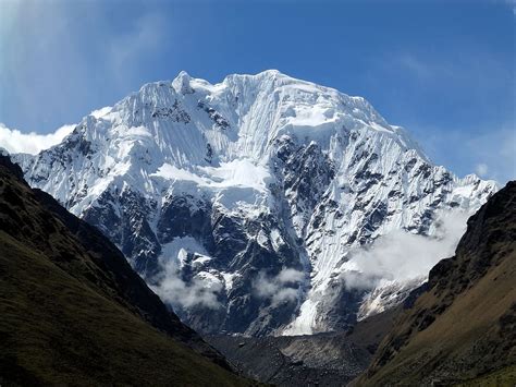 salkantay, the valley of the, kotlina, array, andy, mountain, peru, the ...