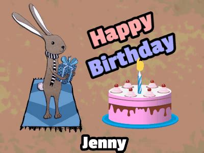 Happy Birthday Jenny GIF 1