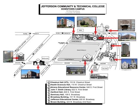 Jctc Downtown Campus Map