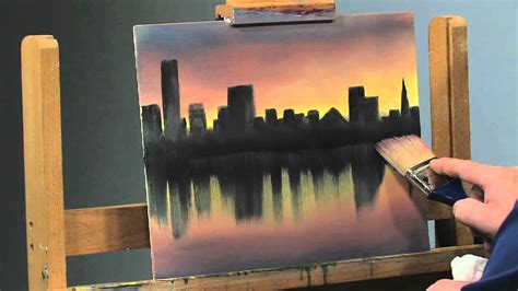 Paint-Along: How to Paint a Cityscape in Oils, Part 2 - YouTube