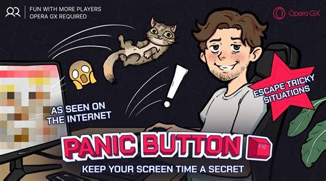 Protect your screen from prying eyes with Panic Button from Opera GX ...