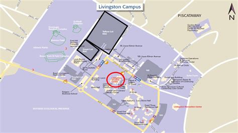 Rutgers Livingston Campus Map - Downtown Albany New York Map