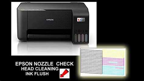 Epson L3210 Nozzle Check | Head Cleaning - YouTube