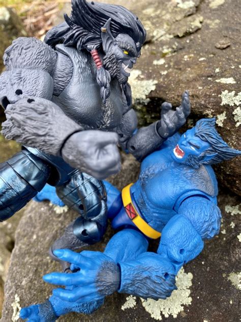 Marvel Legends Dark Beast X-Men Age of Apocalypse 2020 Figure Review ...