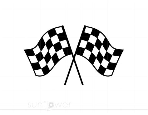 Checkered Flags SVG Download Racing Flags Clipart Checkered Flags ...