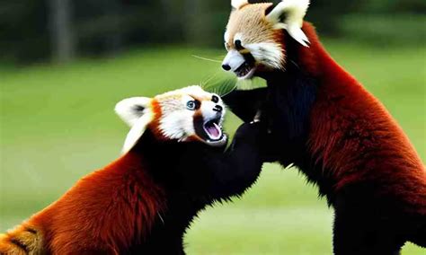 How Do Red Pandas Fight?