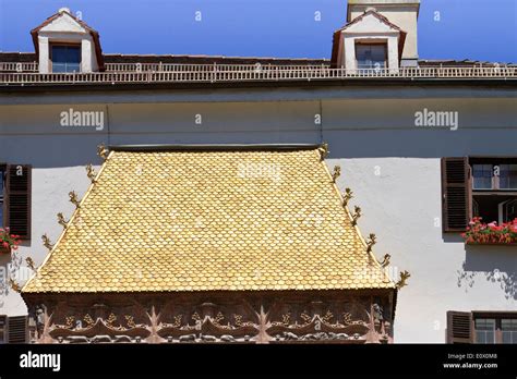 Austria Innsbruck The Golden Roof Stock Photo - Alamy