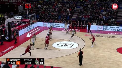 🎥 Olimpia-Zalgiris: highlights ⚪️🔴 #insieme #EuroLeague #EA7ZAL # ...