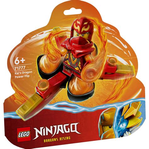 LEGO Ninjago Kai’s Dragon Power Spinjitzu Flip - 71777 | BIG W