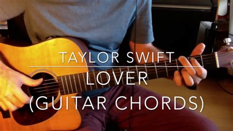 Lover Taylor Swift guitar chords - YouTube