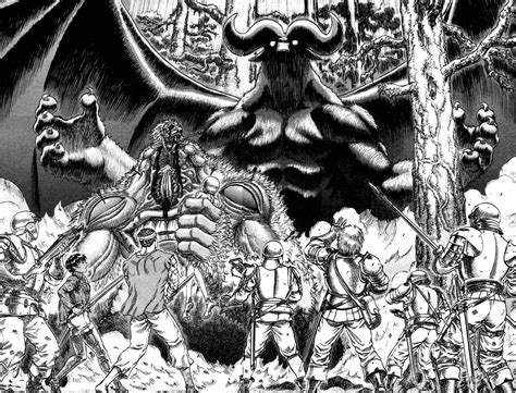 Anime illustration, Kentaro Miura, Berserk, Zodd, Guts HD wallpaper ...