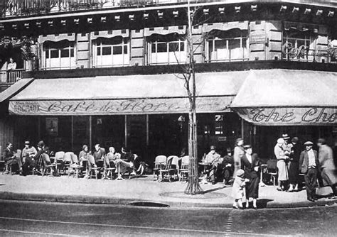 20 Fascinating Vintage Photos of the Café de Flore, One of the Oldest ...