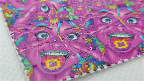 Purple Acid Girl Blotter Art 100 Tab Mini Sheet | Etsy