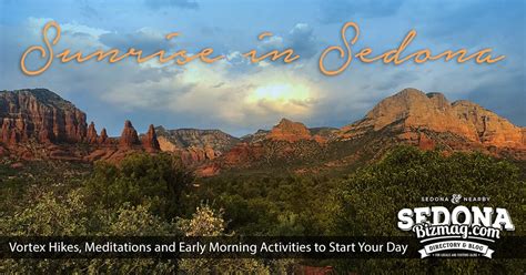 Sunrise in Sedona - Where to Go, What to Do + Sunrise Times