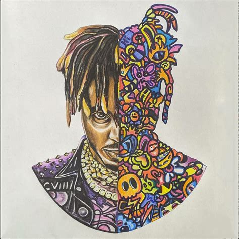 Juice wrld doodle | Doodles, Drawings, Harry potter