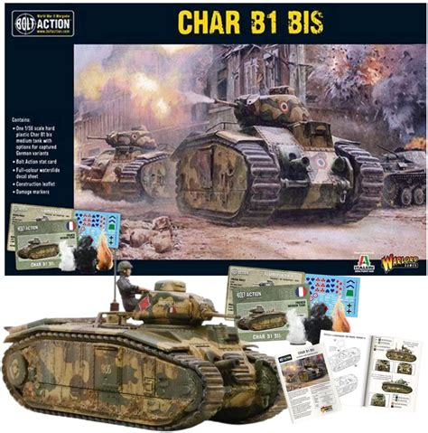 Wargames Delivered Bolt Action Miniatures - Warlord Games Char B1 Bis ...