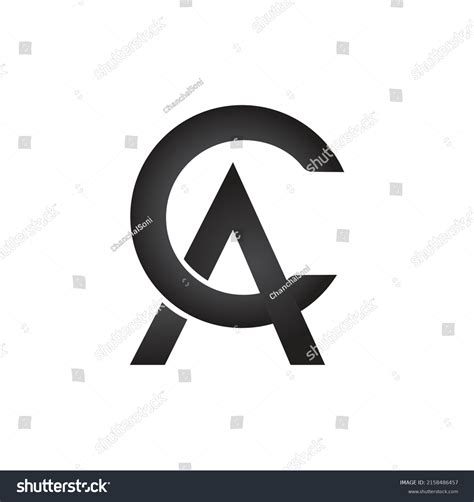 Ca Letter Logo Design Vector Stock Vector (Royalty Free) 2158486457 ...