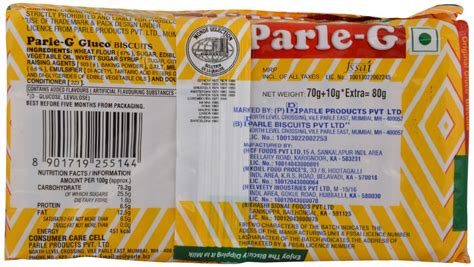 Parle G Biscuit, 80 Gram, Rs 4.62 /piece Suhani Everfresh | ID: 22464961873