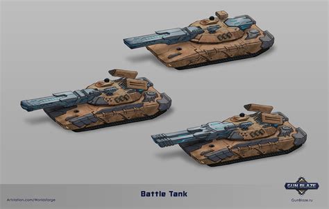 ArtStation - Battle Tank Concepts