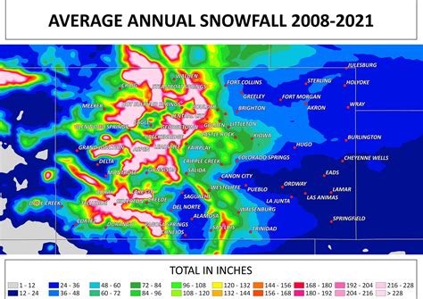 Colorado forecast: How much snow analog years suggest Denver will see ...