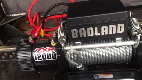 Installing Badlands 12000 Winch