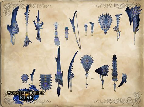 Monster Hunter Rise Ibushi Weapons 3D XNALara by ARUKARDOMINATOR on ...