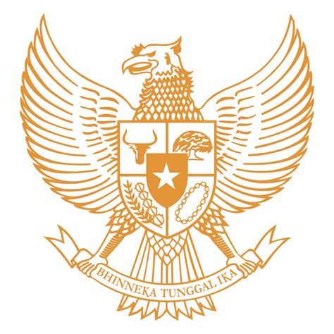 logo-garuda-pancasila-gold | Gambar burung, Sketsa, Buku gambar