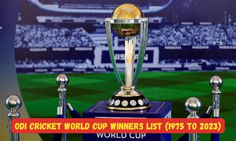 Cricket World Cup 1975