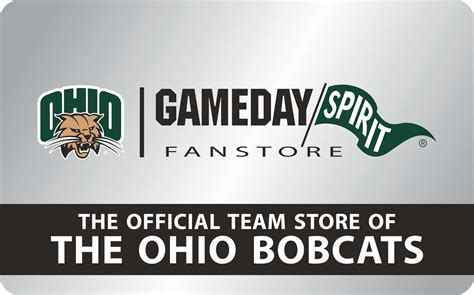 Ohio Bobcat Team Store Gift Card – Ohio Bobcat Fan Store