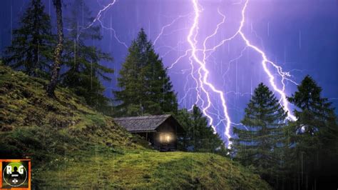 Thunderstorm Sounds | Rain with Heavy Thunder and Loud Lightning ...