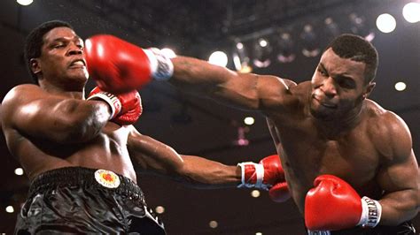 Mike Tyson v Roy Jones Jnr: Mike Tyson’s greatest knockouts; Larry ...