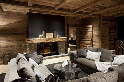 Le Chalet N : glamour et luxe | Country house design, Chalet design ...