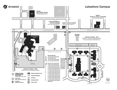 Humber Lakeshore Campus Map - Map Of The World