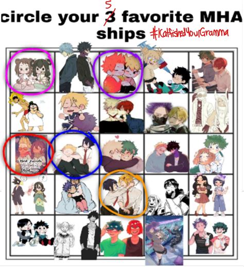 best ships in mha by ICatfishedYourGramma on DeviantArt