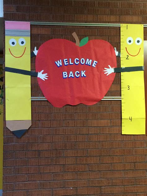 Welcome Back To School Bulletin Board Ideas For Preschool