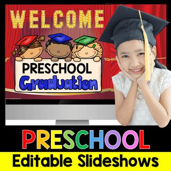 Preschool Graduation Memory Slideshow Awards Music Songs Pre-K Assembly ...